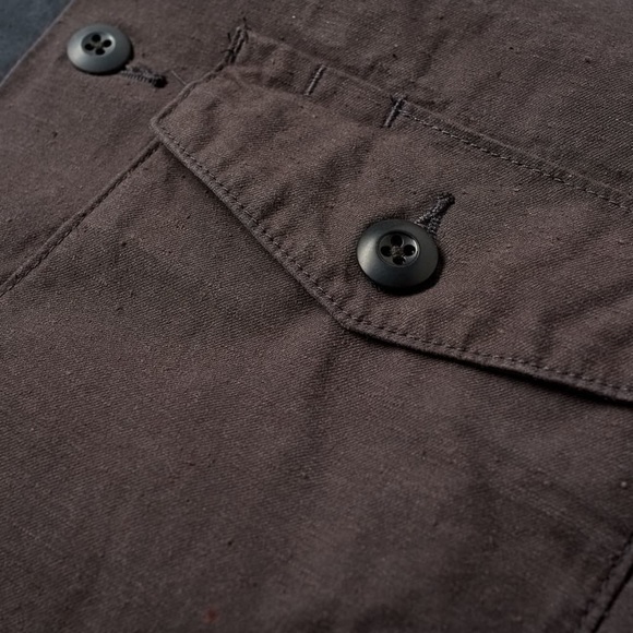 🔥 John Elliott Distorted Military Paint Splatter Shirt Washed Black - Picture 10 of 12